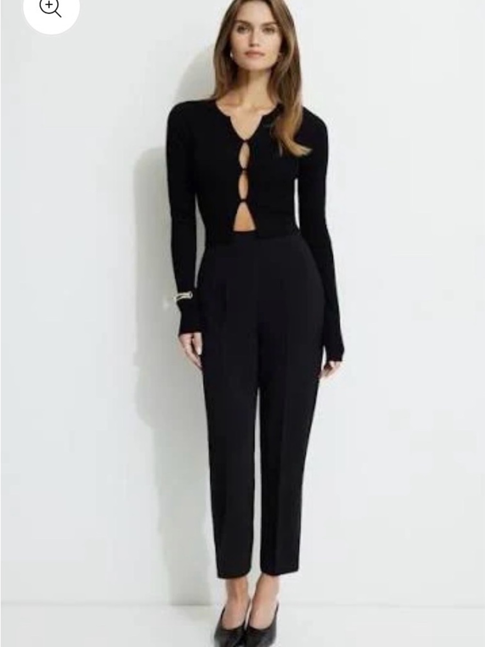 Dynamite Kendall Tailored Slim Ankle Pants — Size 6